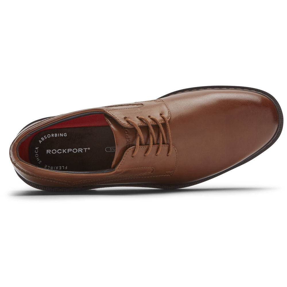 Oxfords Rockport Homem Marrom - Parsons Plain Toe - 85031VMTO